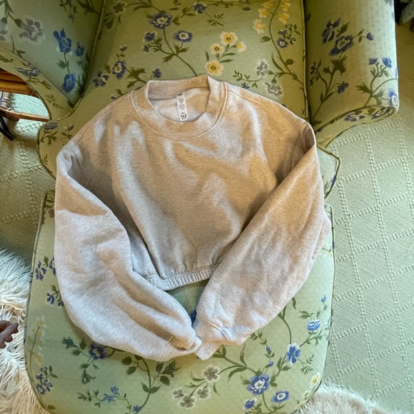 ALO CROPPED SWEATSHIRT - BARELY WORN!!! - Picture 2 of 2